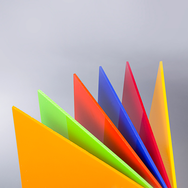 Foglio acrilico colorato