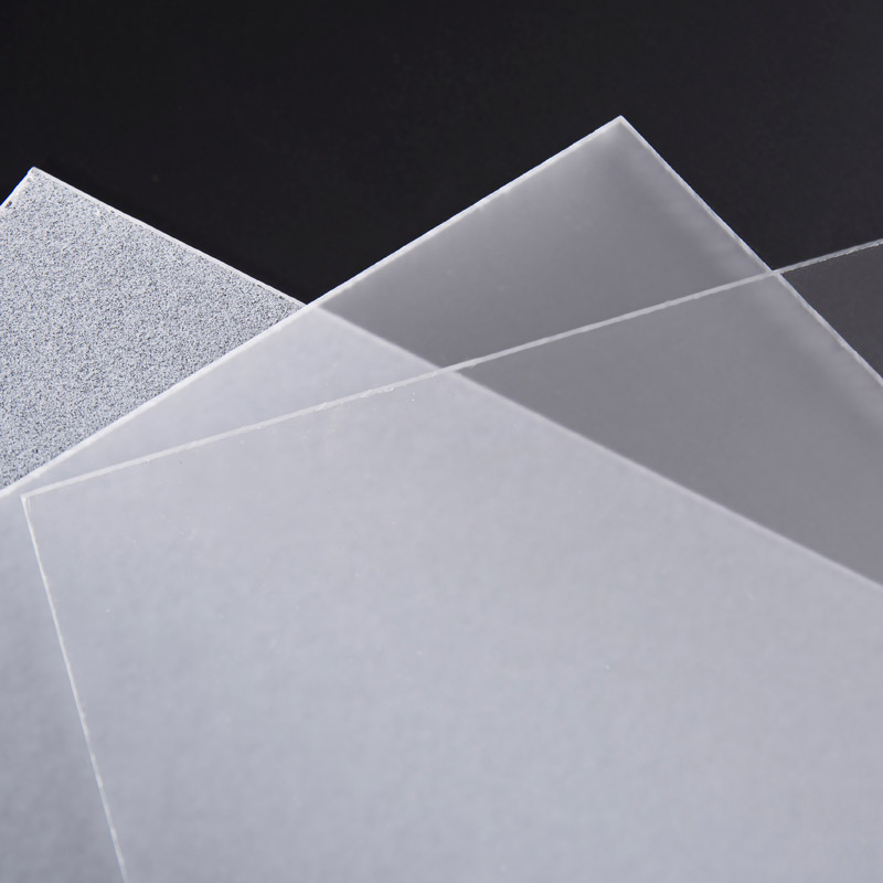 Foglio acrilico glassato a faccia singoli