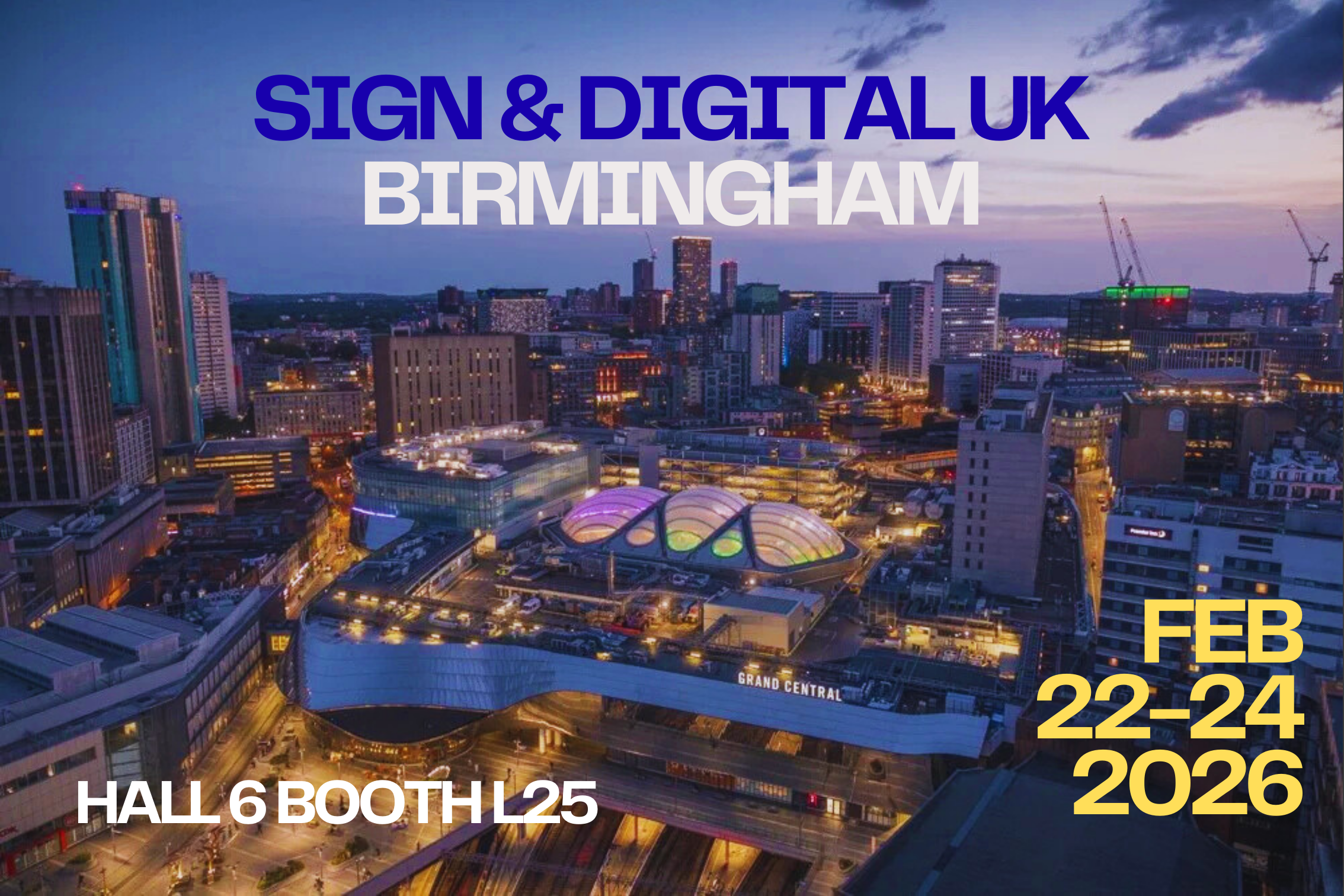 OLEG presenterà l'acrilico fuso Premium a Sign & Digital UK 2026